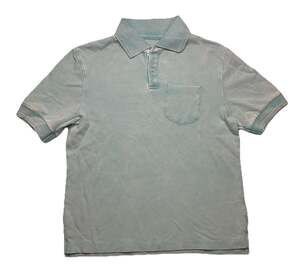 BOYS ART CLASS LIGTH AQUA STONE WASHED POLO SHIRT SIZE S (6/7)